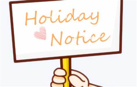 Probest Holiday Notice