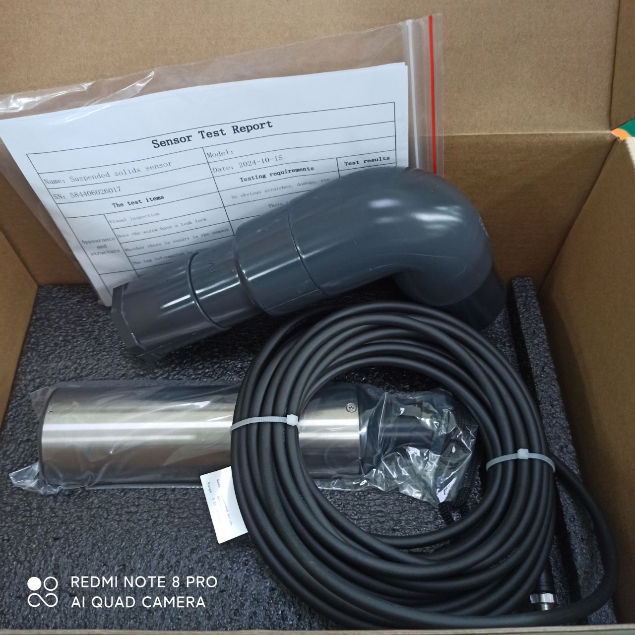 Turbidity TSS holder connector