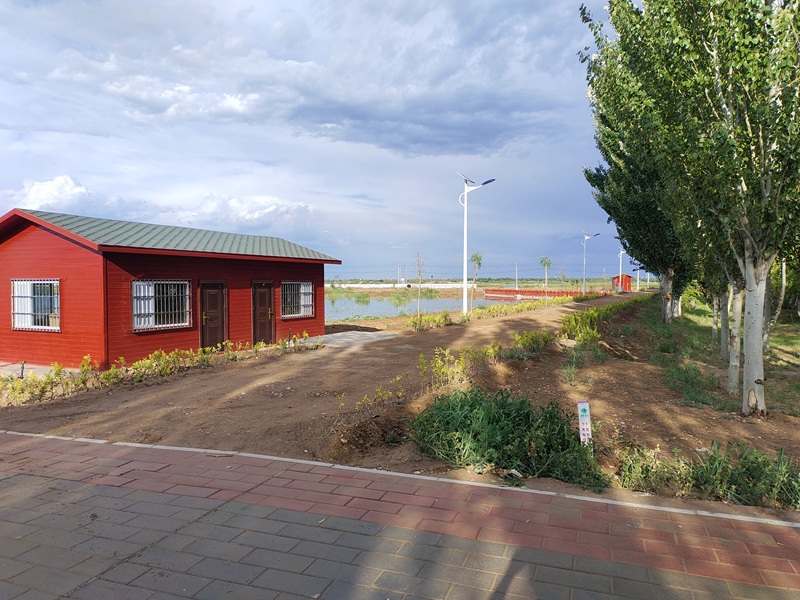 PROBEST Water Quality Online Monitoring Station for Yinchuan City Second And Fourth Sewage Treatment Plant Area River And Lake Ecological Recycled Water Utilization Project