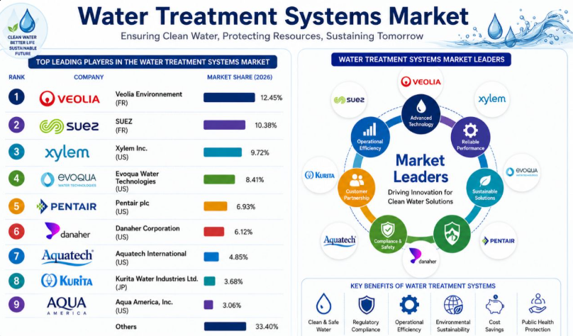 Water Treatment Systems Market 2025-2035 | PROBEST Water Quality Analyzers