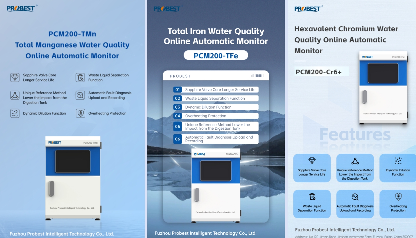 Fuzhou Probest New Metal Analyzer Cr-6+ TFE TMN