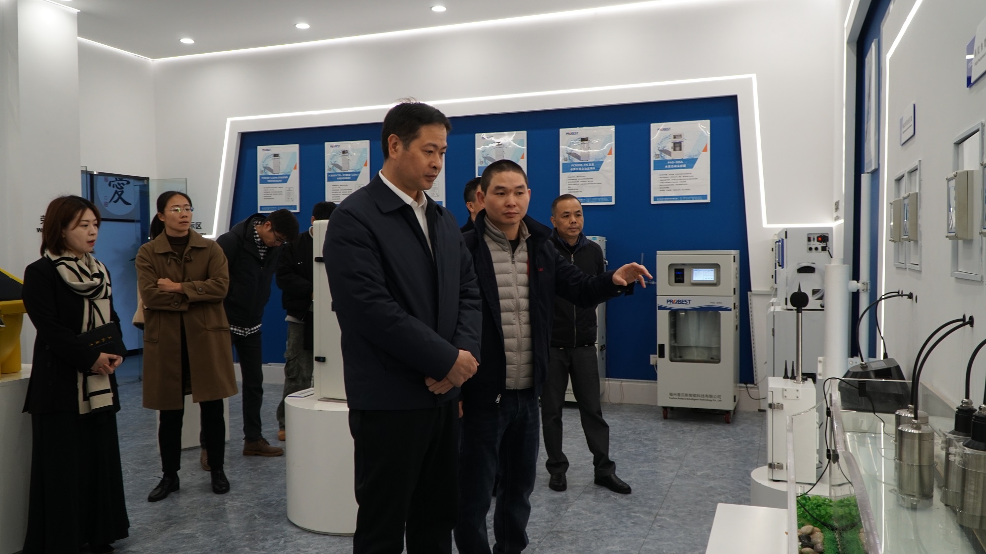 Government visiting Probest